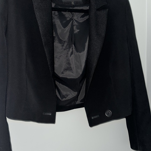 Maje cropped single-breasted blazer. Size 38 - Picture 5 of 8